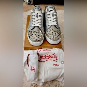 Men’s Louis Junior Spiked Glitter Sneakers